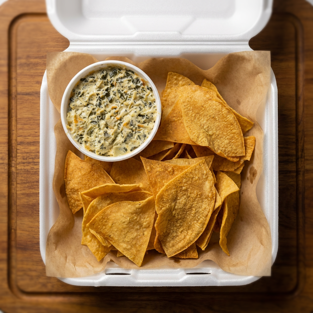 Collard Green Artichoke Dip.